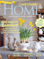 Country Sampler Homes Magazine Spring Cover