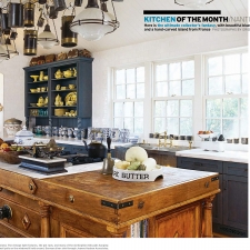 House Beautiful Kitchen Of The Month Nantucket
