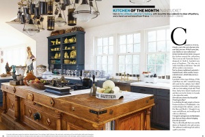 House Beautiful Kitchen Of The Month Nantucket
